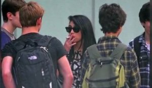 La fille de Madonna surprise en train de fumer