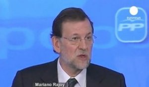 Mariano Rajoy veut rassurer les investisseurs
