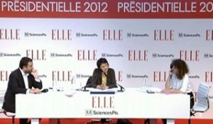 ELLE Présidentielle 2012 : "la prison pour les patrons" lancée par Nathalie Arthaud