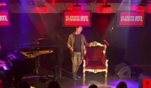 Florent Pagny - Le jazz et la java en live dans le Grand Studio RTL