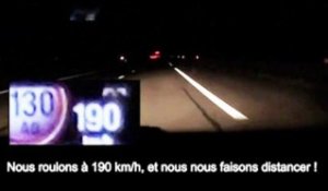 L'escorte de N. Sarkozy à 190km/h sur autoroute!