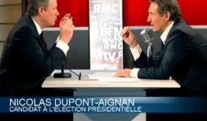 Dupont-Aignan sur BFMTV : "il faut une France forte et (...) juste"