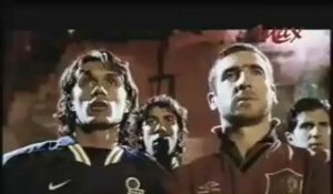 Cantona pub Nike - Le Bien contre le Mal