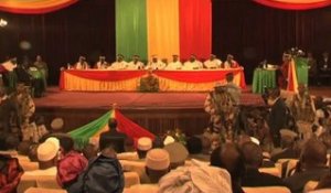 Mali : investiture de Dioncounda Traoré