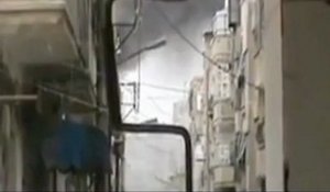 Syrie : Homs pillonnée peu avant l'arrivée des...