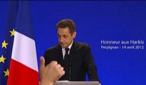 Discours de N. Sarkozy à la préfecture des Pyrénées-Orientales à Perpignan