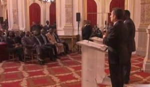 Conférence de presse conjointe de N. Sarkozy et M. Macky Sall, Président de la République du Sénégal