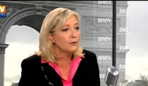 Marine Le Pen sur BFMTV : "j’appelle tous les patriotes à me rejoindre"