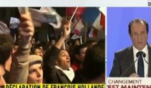 Francois Hollande: "le 6 mai je veux une belle victoire"
