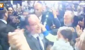Présidentielle : François Hollande était à Tulle avant de rejoindre son QG parisien