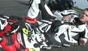 Test : Bottes Racing moto sur piste et route