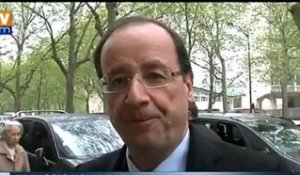 Le Normand François Hollande derrière Quevilly