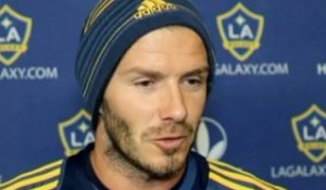 LA Galaxy - Beckham : "Accueillir le Real est spécial"