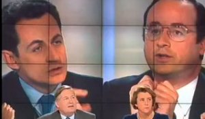 Débat Francois Hollande et Nicolas Sarkozy (Mots croisés 1998) - Archive vidéo INA