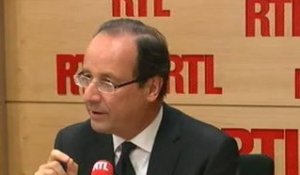 François Hollande, candidat PS, vendredi sur RTL : "Nicolas Sarkozy m'a sous-estimé"