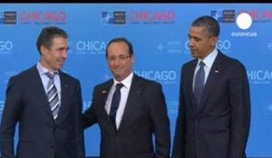 Visite surprise de François Hollande en Afghanistan