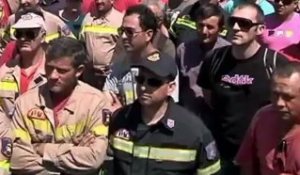 Les pompiers grecs dénoncent leur statut précaire