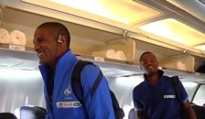 Equipe de France - Le voyage des Bleus pour l'Euro 2012