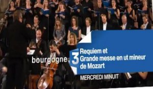 MOZART Requiem et Grande messe en ut mineur sur France 3 Bourgogne