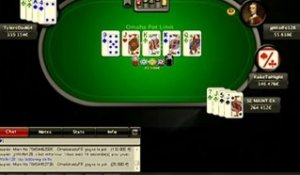 PokerStarsLive - SCOOP 6-H - Replay Commenté (1/2)