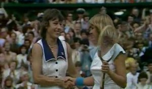 Navratilova - Evert Wimbledon 1978 VF
