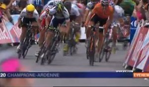 Le Tour de France au départ d'Epernay
