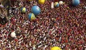 Espagne : coup d'envoi des fêtes de Pampelune