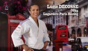 Lucie Décosse -70kg. En Route pour Londres / Judo