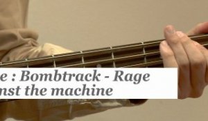 Basse : Comment jouer Bombtrack de Rage against the machine à la basse ? - HD