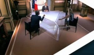 François Hollande à propos de Valérie Trierweiler : "Les affaires privées se règlent en privé"