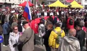 Les Tonnerres de Brest 2012 : Parade des cadets russes