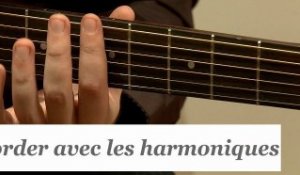 Comment accorder sa guitare avec des harmoniques ? - HD