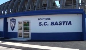 SC Bastia : Le point sur les travaux du stade / Août 2012