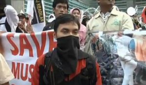 Indonésie: manifestation pour les... - no comment