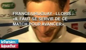 France/Uruguay - Lloris: "Il faut se servir de ce match pour avancer"