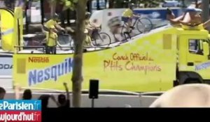 Tour de France : Thomas Voeckler et Pierre Rolland sablent le champagne
