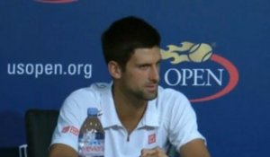 US Open - Djokovic : “Ravi de cette victoire”