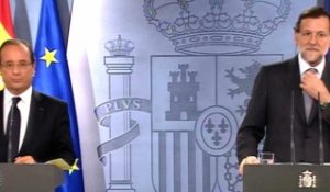 Conférence de presse avec M. Mariano Rajoy à Madrid