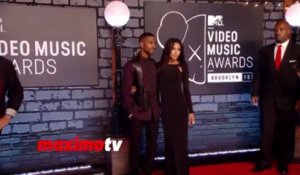 Naya Rivera and Big Sean 2013 MTV Music AWARDS Red Carpet