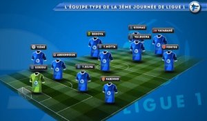 L'équipe type de la 3ème journée de Ligue 1 [2013-2014]