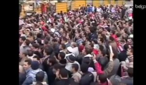 La foule égyptienne toujours déterminée