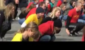 Flashmob à Mons