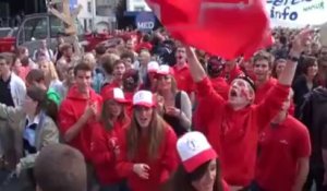 Rentrée universitaire à Namur