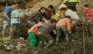 14 morts dans un glissement de terrain en Colombie