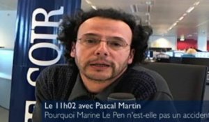Le 11h02 : pourquoi Marine Le Pen n’est pas un accident en France (teaser)