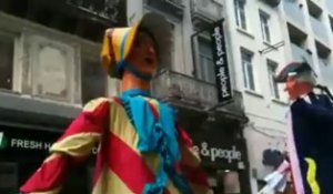 Meyboom, la parade dans Bruxelles