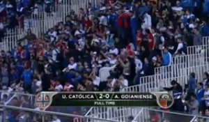 Copa Sudamericana - But magnifique de F. Silva pour l'Universidad