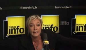 Marine Le Pen et "le danger terroriste"