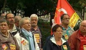 Les retraités manifestent à la Roche-sur-Yon