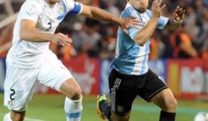 L'Argentine déroule contre l'Uruguay